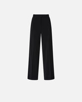 Tailored straight-leg trousers - | Pinko