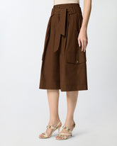 Fluid long shorts in cotton - | Pinko