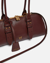 Borsa grande a spalla Escape Bag Horizontal in pelle - | Pinko