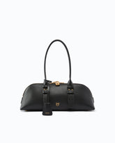 Borsa grande a spalla Escape Bag Horizontal in pelle - Nero | Pinko