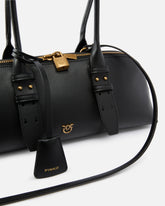 Escape Bag Horizontal large shoulder bag in leather - | Pinko