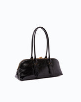 Escape Bag Horizontal large handbag in new shiny leather - | Pinko