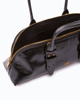 Escape Bag Horizontal large handbag in new shiny leather - | Pinko