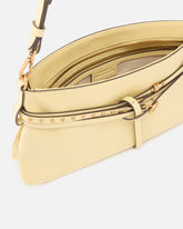 Mittelgroße Schultertasche Belt Bag aus Leder - | Pinko
