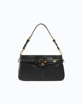 Średnia skórzana torebka na ramię Belt Bag - | Pinko