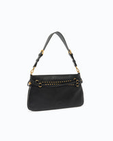 Średnia skórzana torebka na ramię Belt Bag - | Pinko