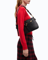 Borsa a spalla media Belt Bag in pelle - Nero | Pinko