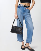 Belt Bag medium shoulder bag in leather - | Pinko