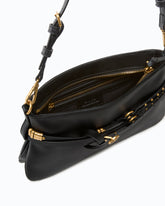 Borsa a spalla piccola Belt Bag Mini in pelle - Nero | Pinko