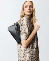 Borsa a spalla piccola Belt Bag Mini in pelle - Nero | Pinko