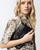 Borsa a spalla piccola Belt Bag Mini in pelle - Nero | Pinko
