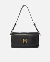 Sac à bandoulière moyen Love Bag Click Soft Horizontal Handle en cuir - | Pinko