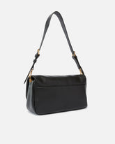 Średniej wielkości torebka na pasku Love Bag Click Soft Horizontal Handle ze skóry - | Pinko