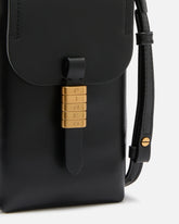 Pochette à bandoulière pour smartphone en cuir à logo - | Pinko