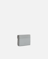 Leather wallet with PINKO lettering - Grey | Pinko