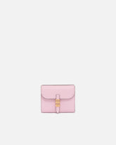 Leather wallet with PINKO lettering - Light Pink | Pinko