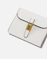 Portafoglio in pelle con lettering PINKO - Bianco | Pinko