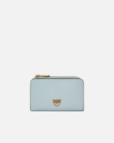 Portafoglio mini in pelle con Love Birds - | Pinko