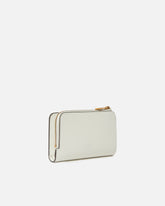Mini portefeuille en cuir avec Love Birds - Blanc | Pinko