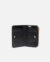 Mini wallet in shiny leather with Love Birds - | Pinko