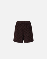 Shorts with openwork motif - | Pinko