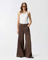 Super-wide-leg jeans - | Pinko