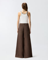 Super-wide-leg jeans - | Pinko