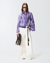 Τζιν σε γραμμή super wide-leg - | Pinko