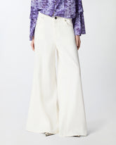Τζιν σε γραμμή super wide-leg - | Pinko