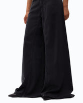 Flared jeans with super wide leg - | Pinko