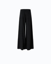 Flared jeans with super wide leg - | Pinko