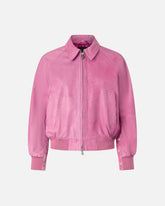 Bomber en cuir vintage - | Pinko