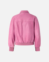 Bomber en cuir vintage - | Pinko
