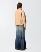 Giacca blouson in nappa - | Pinko