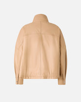 Giacca blouson in nappa - | Pinko