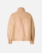 Giacca blouson in nappa - | Pinko