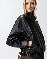 Giacca blouson in nappa - | Pinko