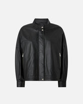 Giacca blouson in nappa - | Pinko