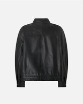 Giacca blouson in nappa - | Pinko