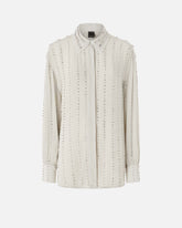 Lightweight shirt with jewel stripes - | Pinko