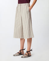 Bermuda con righe gioiello - | Pinko