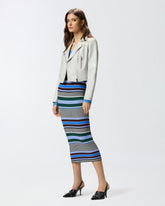 Biker-style jacket in nappa leather - | Pinko