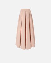 Long wrap skirt with bow - | Pinko