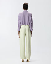 Camicia in georgette con strass - | Pinko