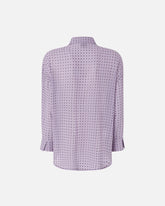 Rhinestoned georgette shirt - | Pinko