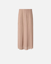 Midi skirt with fringes and rhinestones - | Pinko