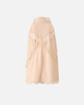 Top con scollo all'americana e pizzo - | Pinko