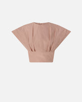 Crop top con maniche ampie - | Pinko