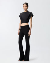 Top corto con mangas anchas - | Pinko