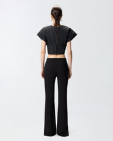 Haut cropped à manches larges - | Pinko